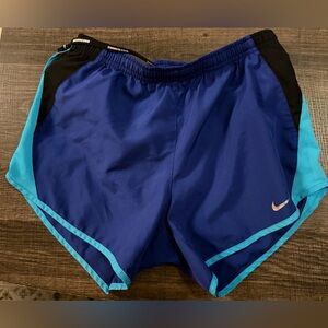 Nike Blue and Black running Shorts